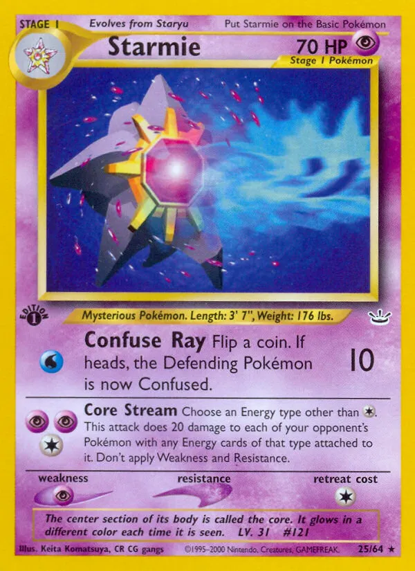 Starmie - Neo Revelation
