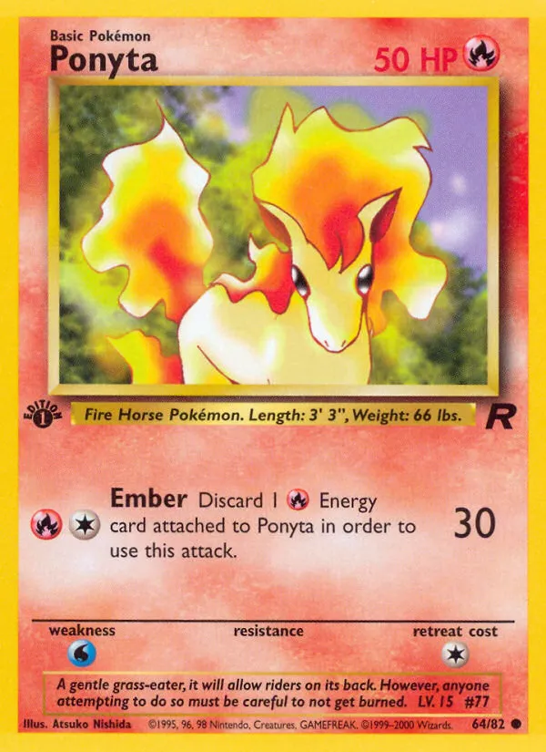 Ponyta - Team Rocket