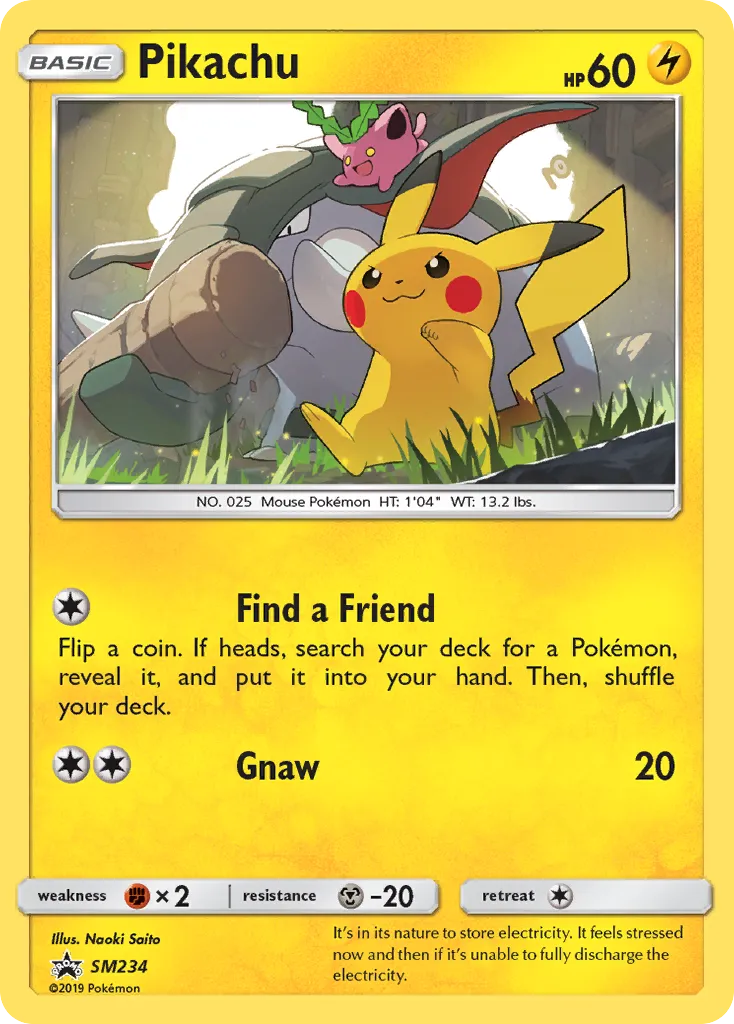 Pikachu - SM Black Star Promos