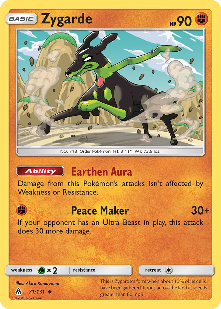 Zygarde - Forbidden Light