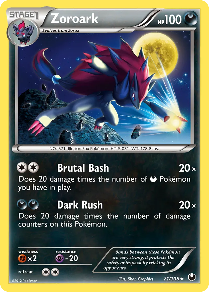 Zoroark - Dark Explorers