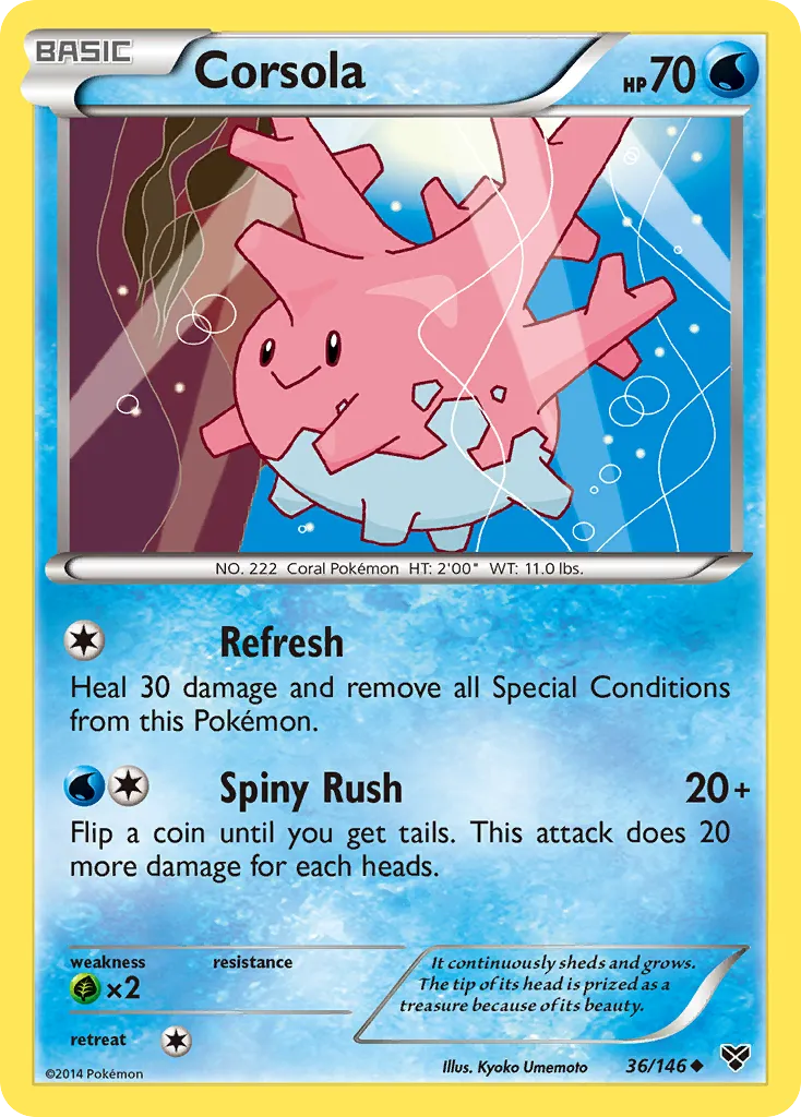 Corsola - XY