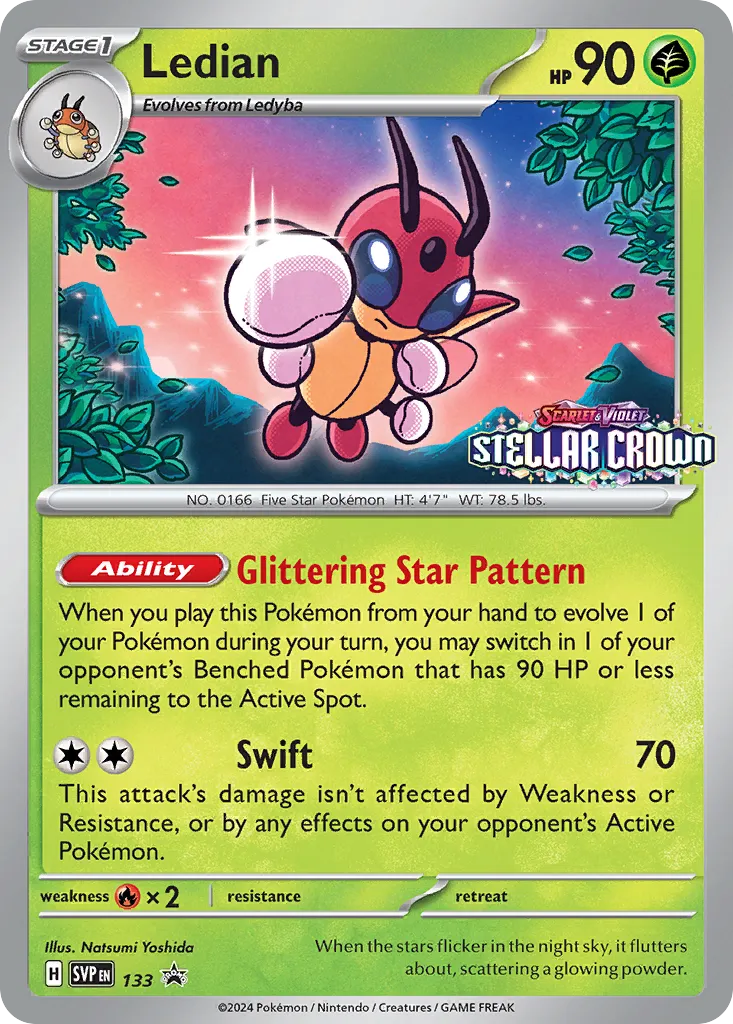 Ledian - Scarlet & Violet Black Star Promos