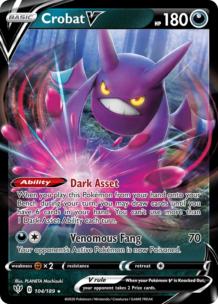 Crobat V - Darkness Ablaze