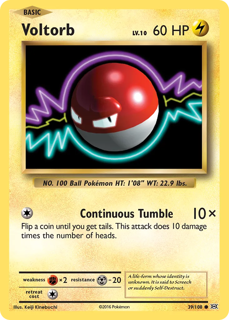 Voltorb - Evolutions