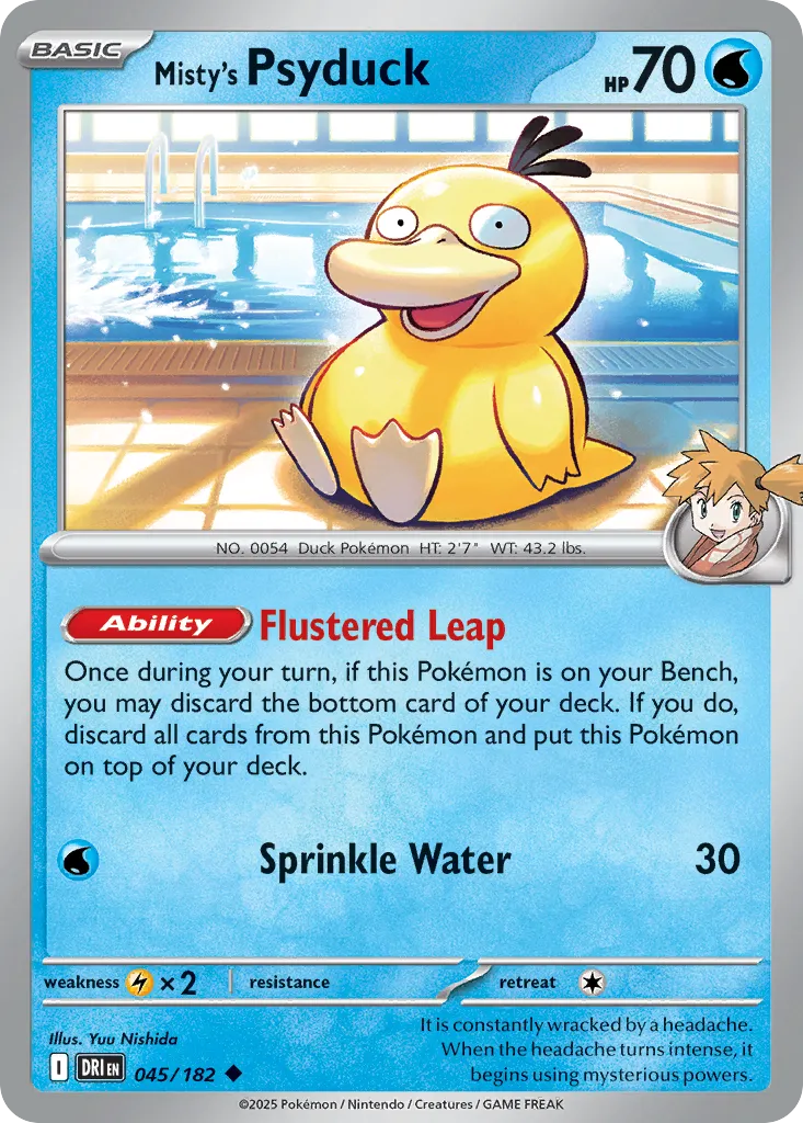 Misty's Psyduck - Destined Rivals