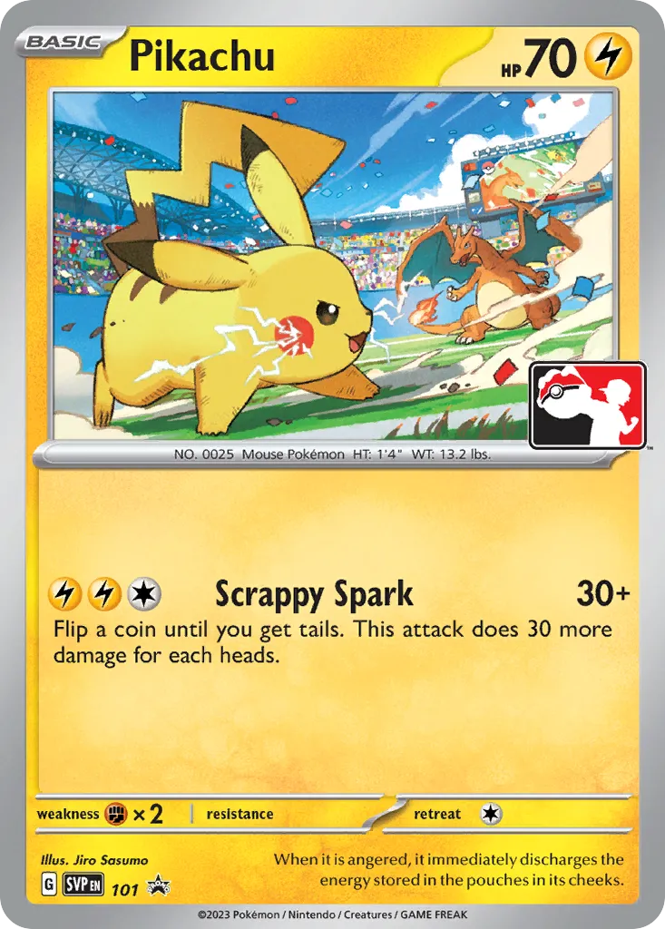 Pikachu - Scarlet & Violet Black Star Promos