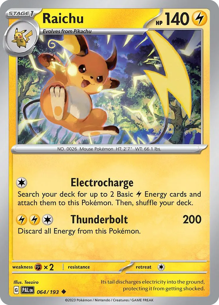 Raichu - Paldea Evolved
