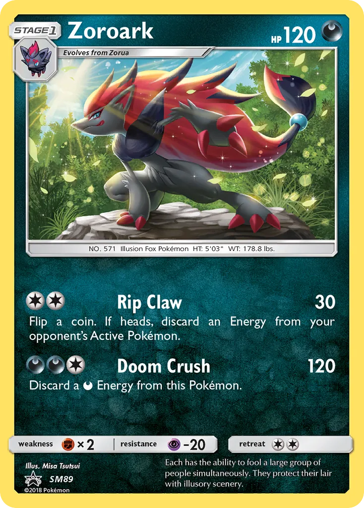 Zoroark - SM Black Star Promos