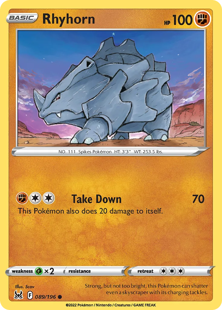 Rhyhorn - Lost Origin
