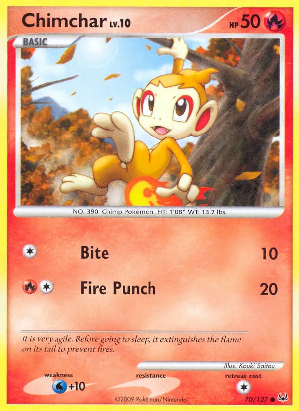 Chimchar - Platinum