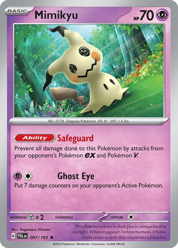 Mimikyu - Paldea Evolved