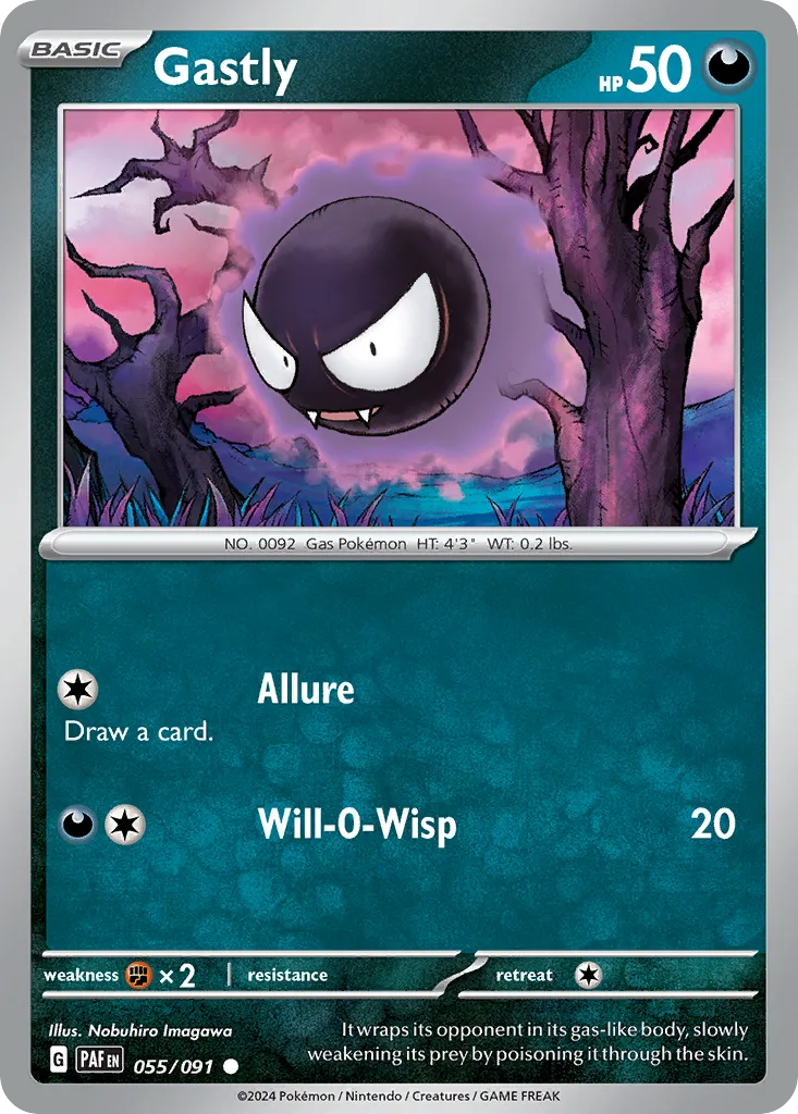 Gastly - Paldean Fates