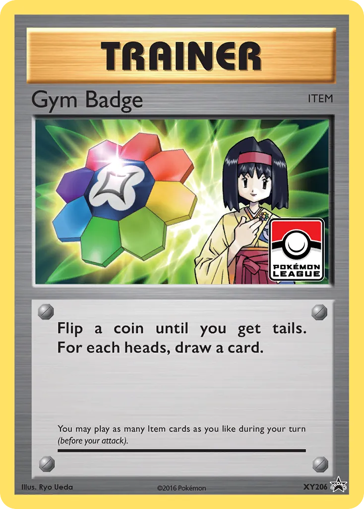 Gym Badge - XY Black Star Promos