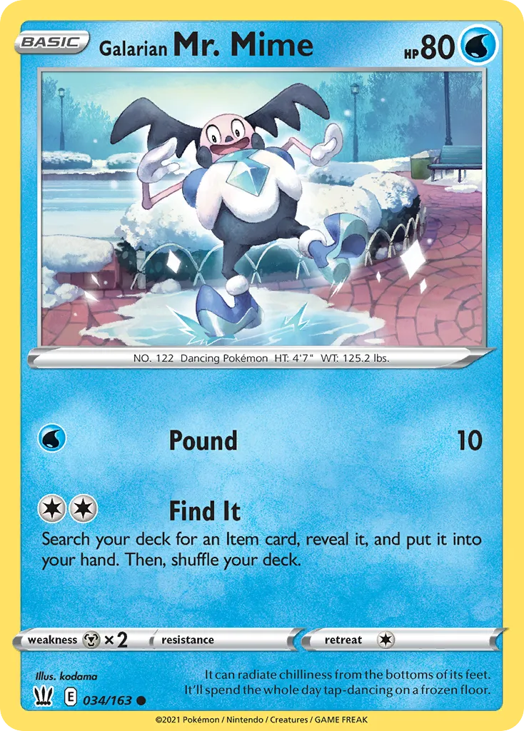 Galarian Mr. Mime - Battle Styles