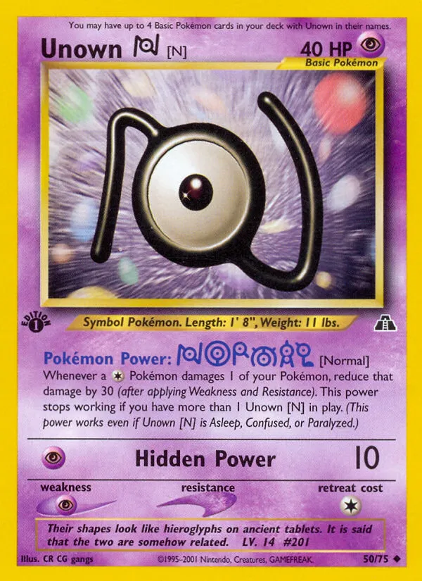 Unown [N] - Neo Discovery