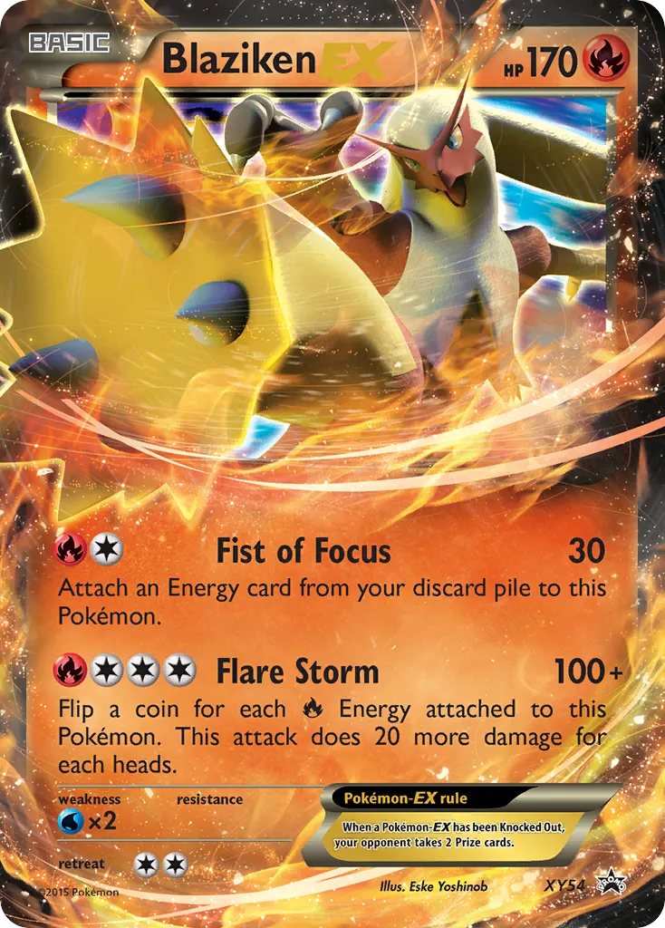 Blaziken-EX - XY Black Star Promos