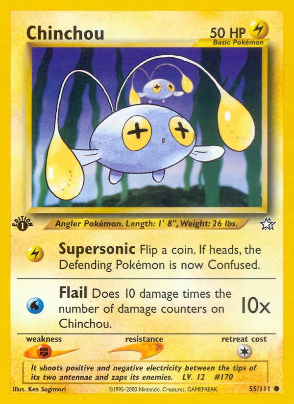 Chinchou - Neo Genesis