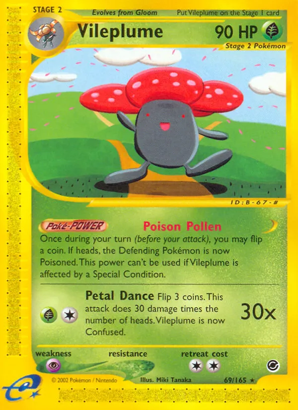 Vileplume - Expedition Base Set