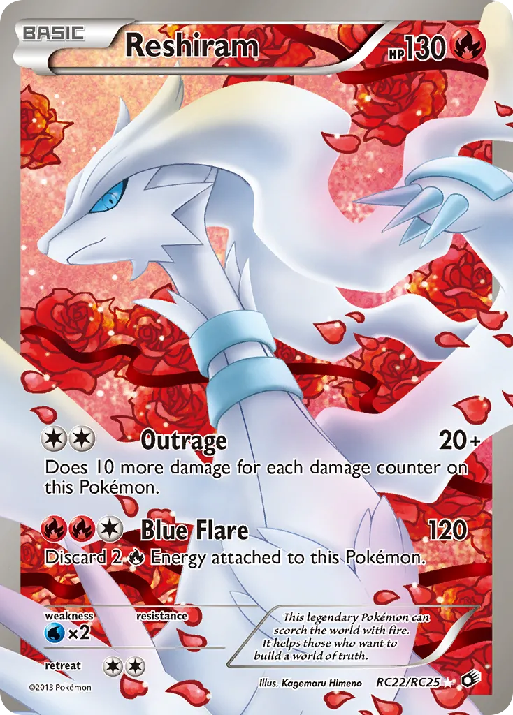 Reshiram - Legendary Treasures