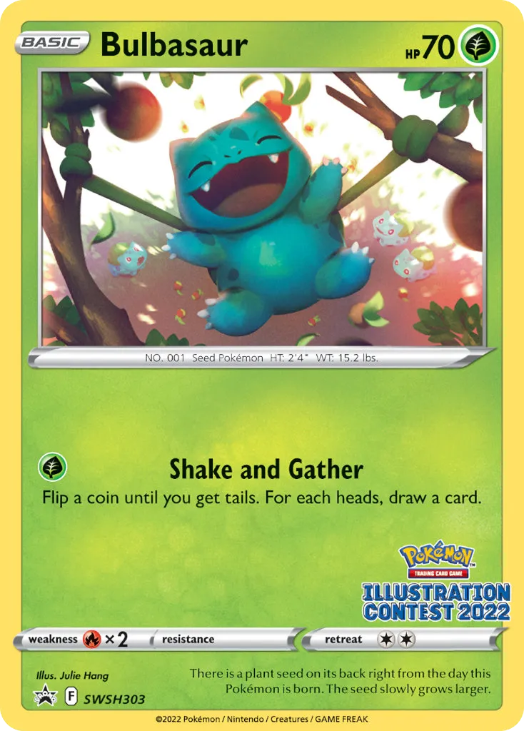 Bulbasaur - SWSH Black Star Promos