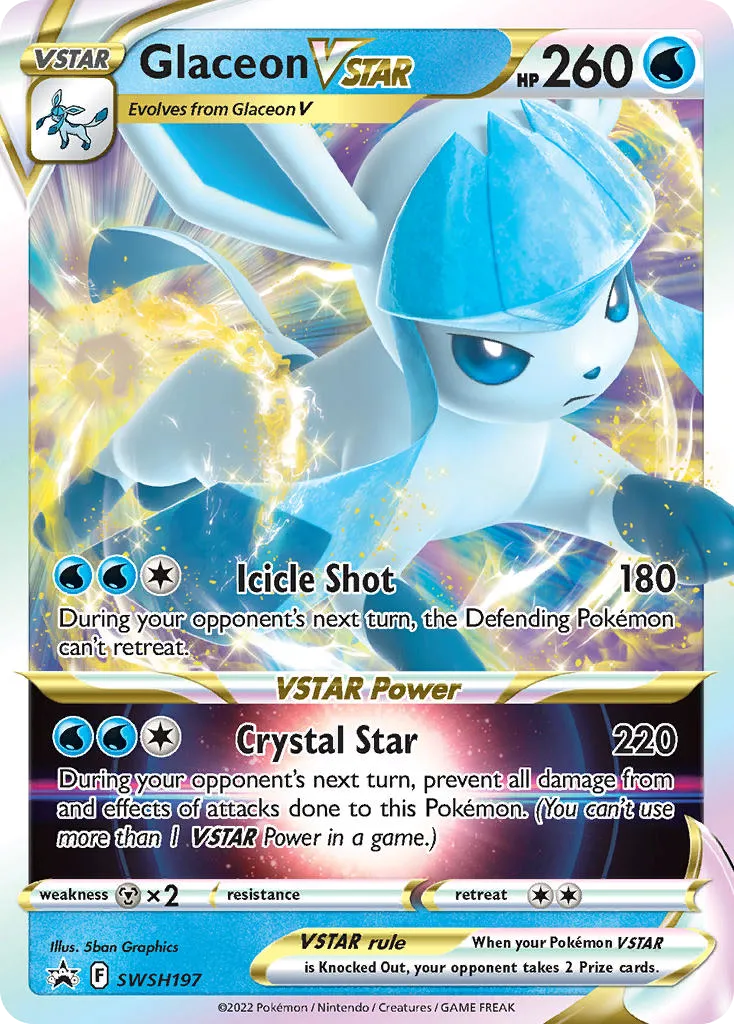 Glaceon VSTAR - SWSH Black Star Promos