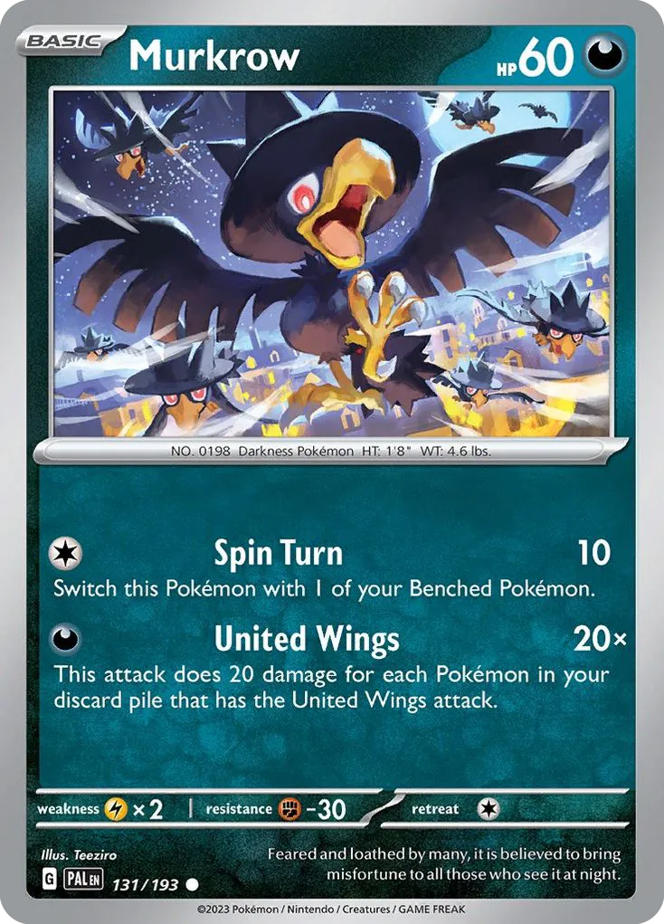 Murkrow - Paldea Evolved