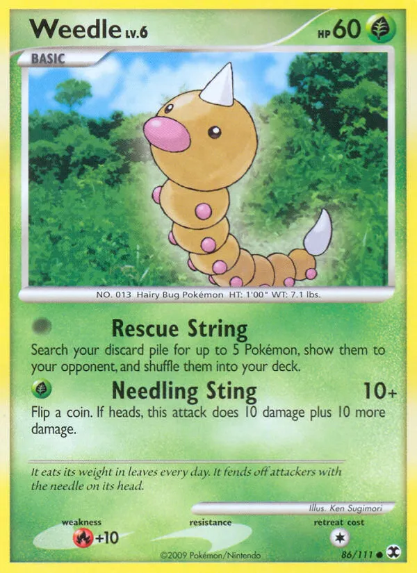 Weedle - Rising Rivals