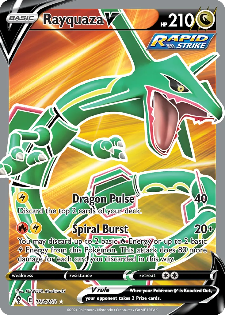 Rayquaza V - Evolving Skies