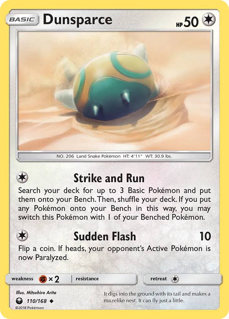 Dunsparce - Celestial Storm