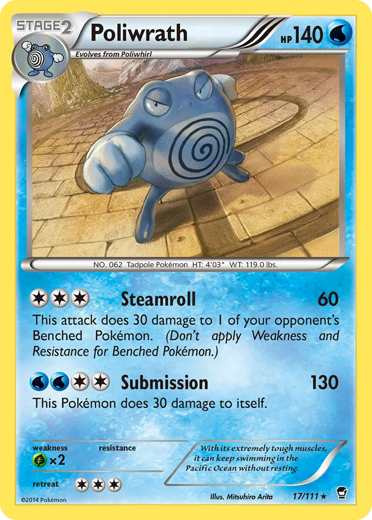 Poliwrath - Furious Fists