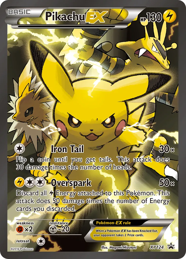Pikachu-EX - XY Black Star Promos