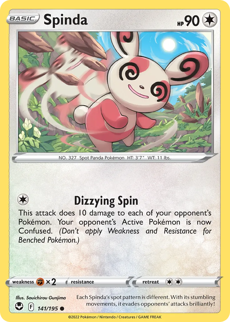 Spinda - Silver Tempest