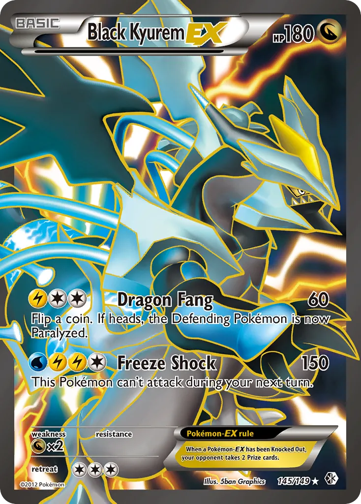 Black Kyurem-EX - Boundaries Crossed