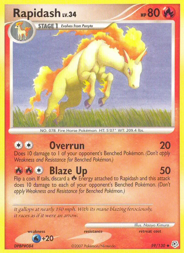 Rapidash - Diamond & Pearl