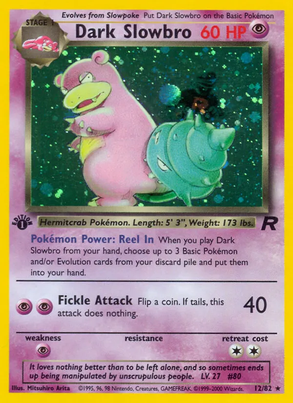 Dark Slowbro - Team Rocket