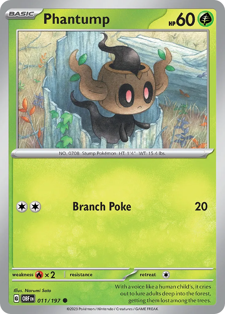 Phantump - Obsidian Flames