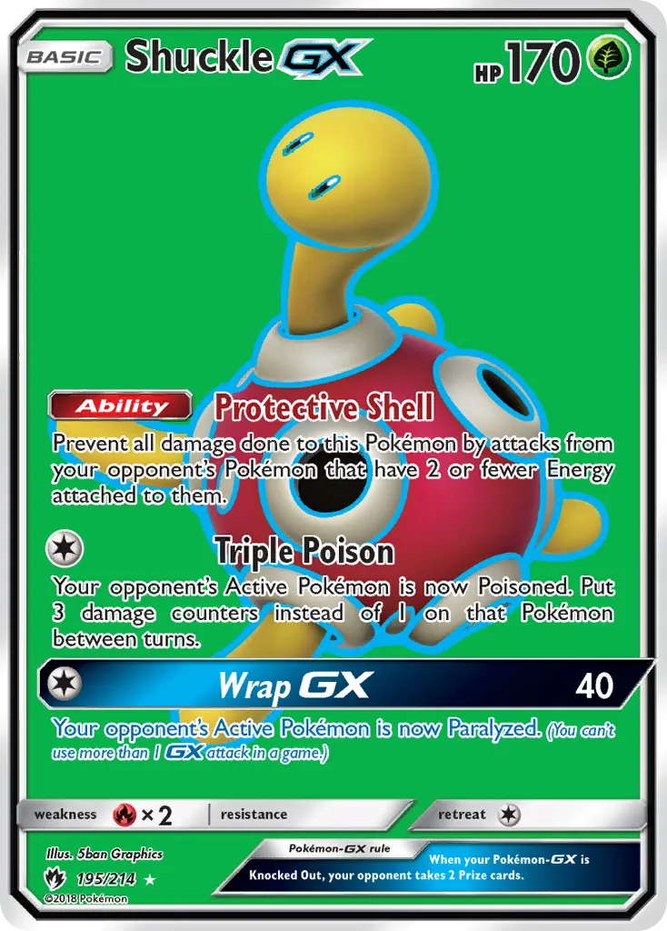 Shuckle-GX - Lost Thunder
