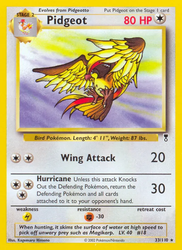 Pidgeot - Legendary Collection