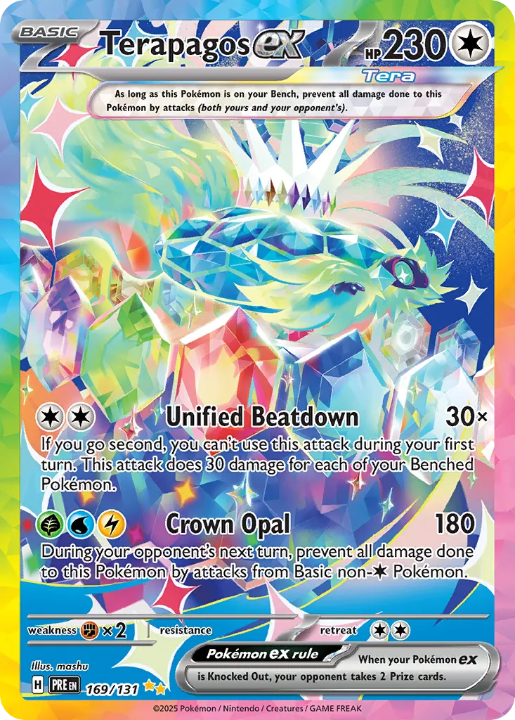 Terapagos ex - Prismatic Evolutions