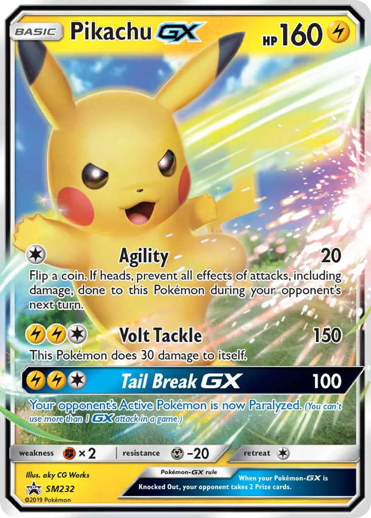 Pikachu-GX - SM Black Star Promos