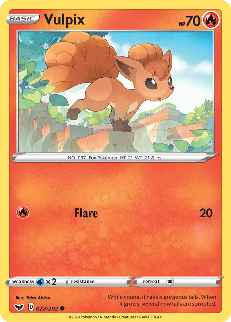 Vulpix - Sword & Shield