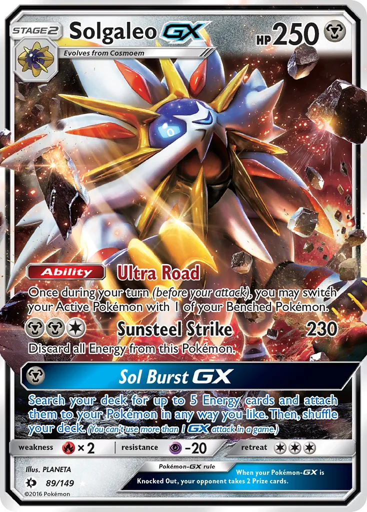 Solgaleo-GX - Sun & Moon