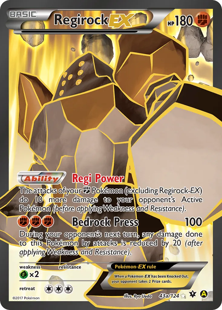 Regirock-EX - Fates Collide