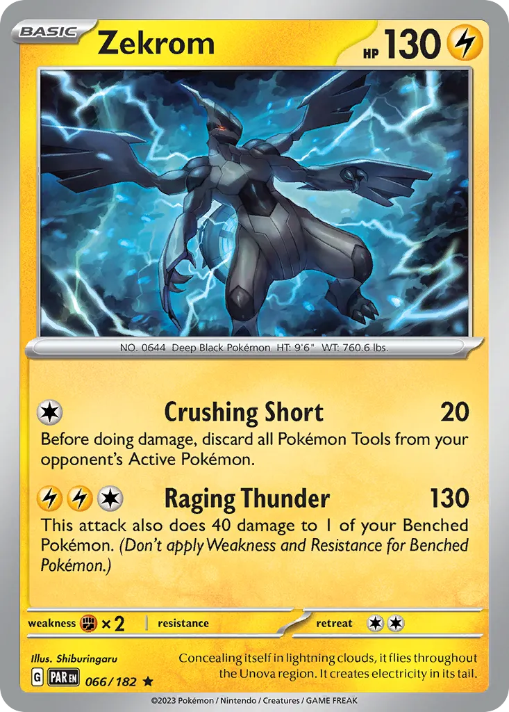 Zekrom - Paradox Rift