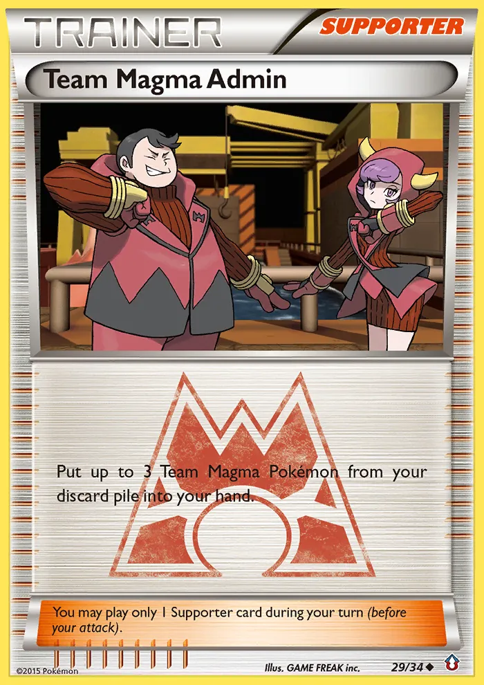 Team Magma Admin - Double Crisis