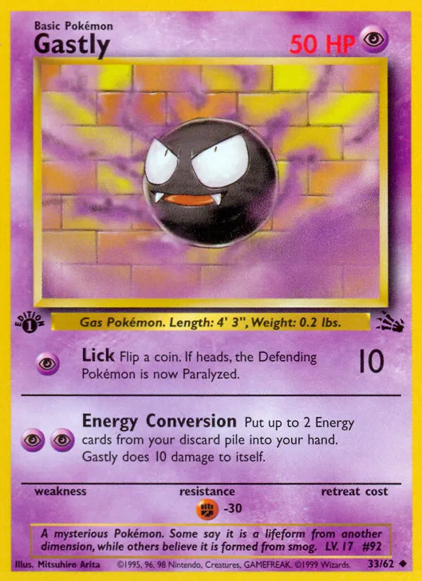 Gastly - Fossil