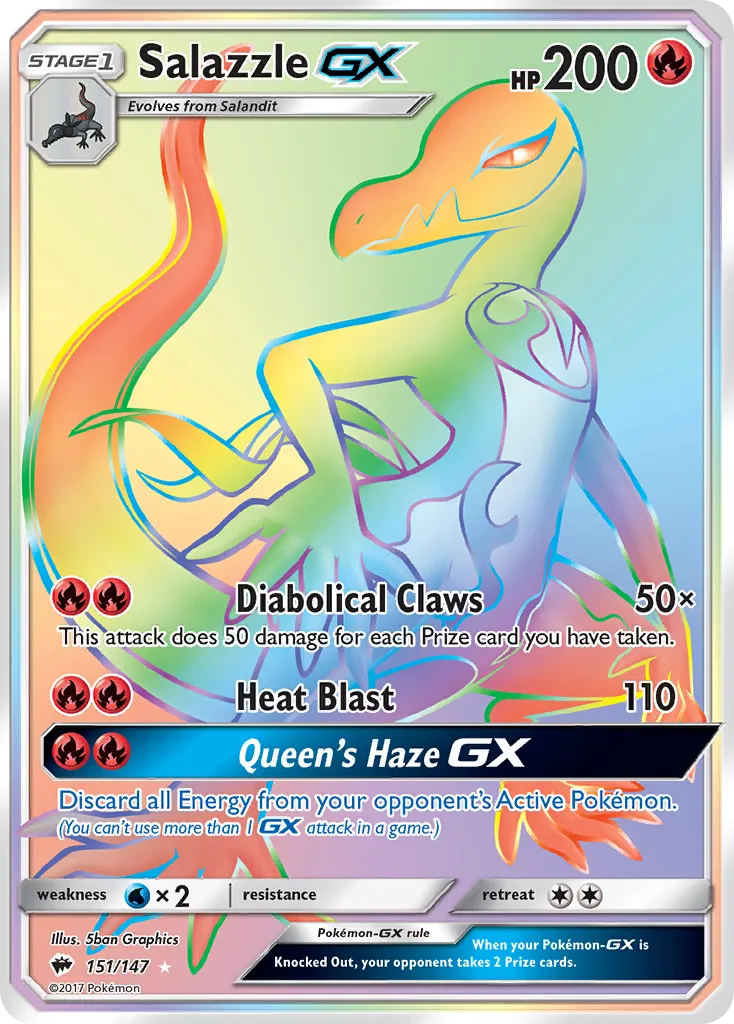 Salazzle-GX - Burning Shadows