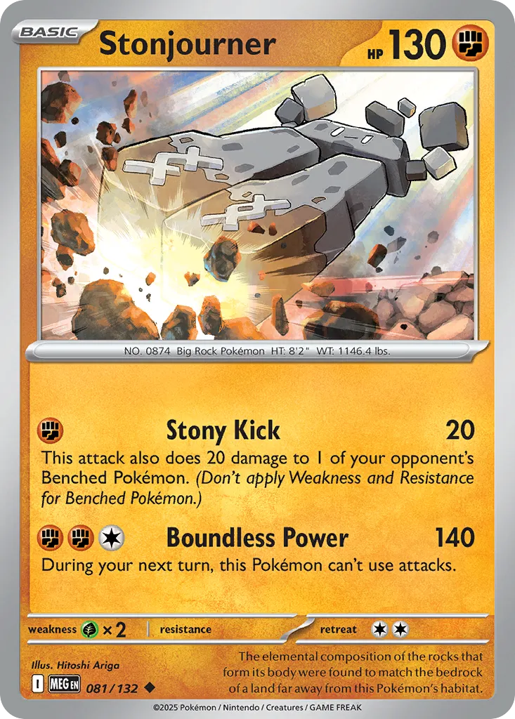 Stonjourner - Mega Evolution