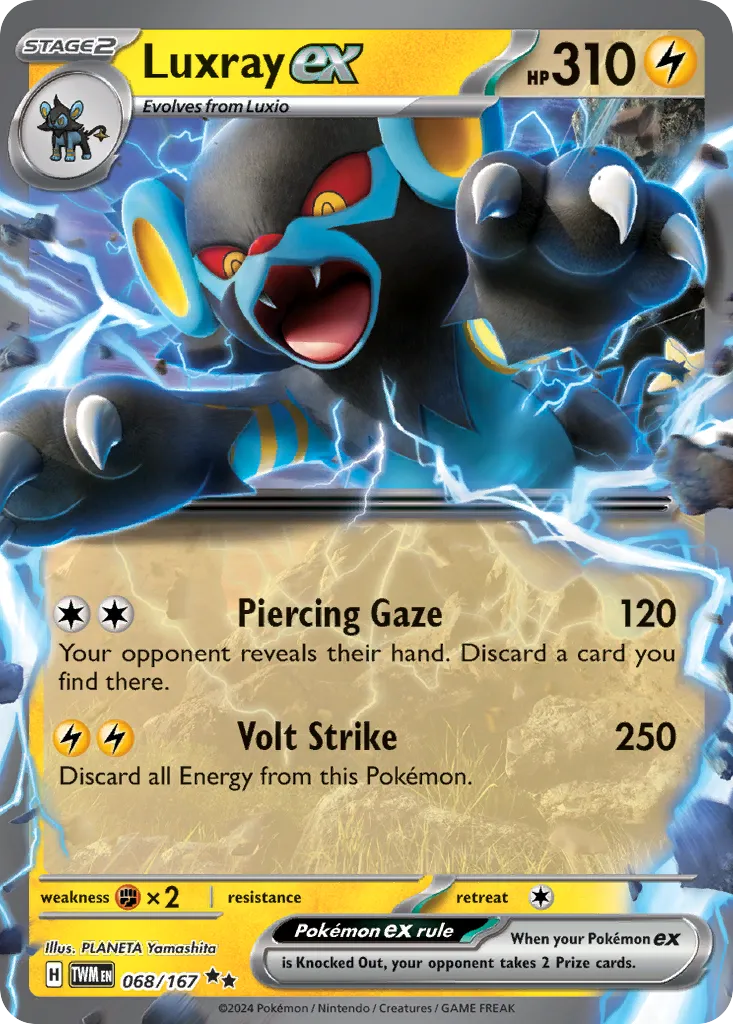 Luxray ex - Twilight Masquerade
